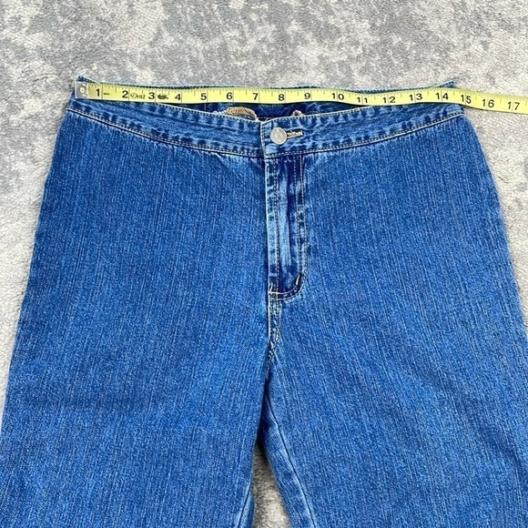 Vintage Bongo by Gene Montesano Bareback Bootcut Jeans Blue Denim Sz 9 - Picture 8 of 13